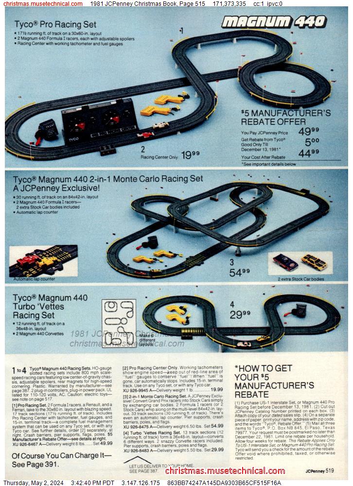 1981 JCPenney Christmas Book, Page 515