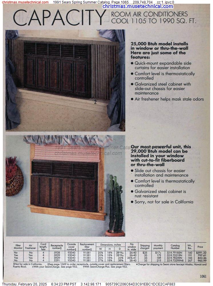 1991 Sears Spring Summer Catalog, Page 1065