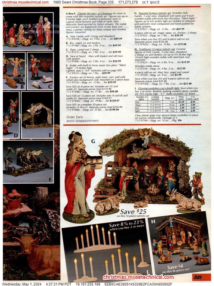 1985 Sears Christmas Book, Page 335