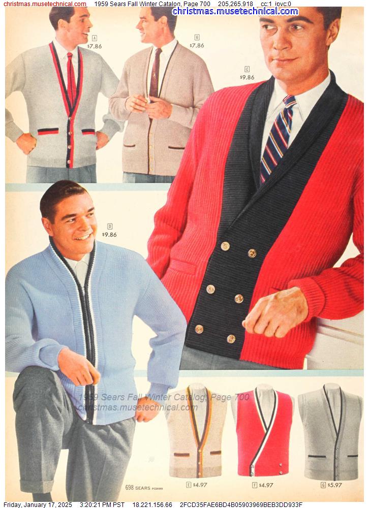 1959 Sears Fall Winter Catalog, Page 700