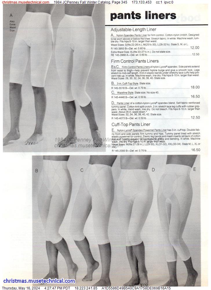 1984 JCPenney Fall Winter Catalog, Page 345