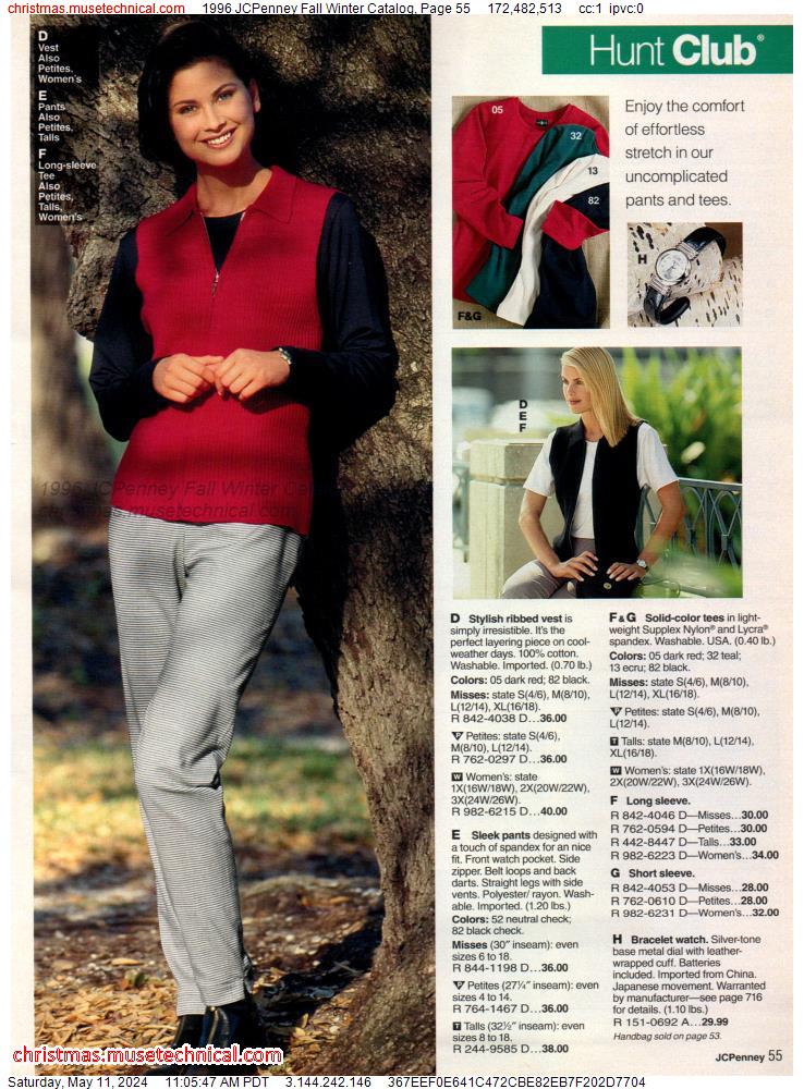 1996 JCPenney Fall Winter Catalog, Page 55