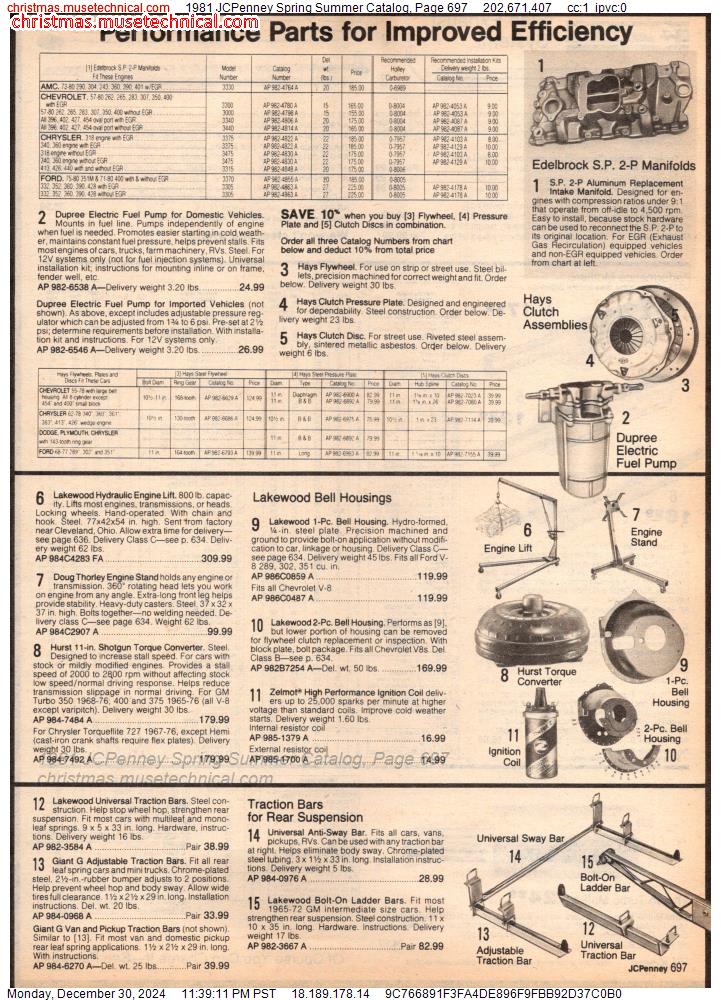 1981 JCPenney Spring Summer Catalog, Page 697