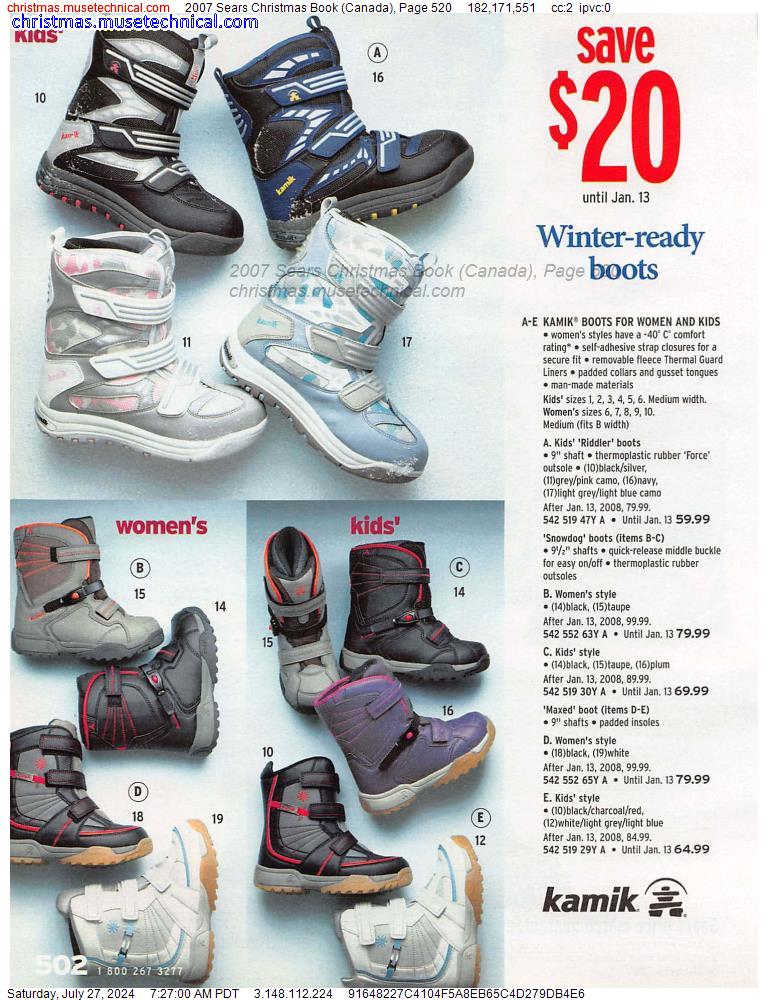2007 Sears Christmas Book (Canada), Page 520