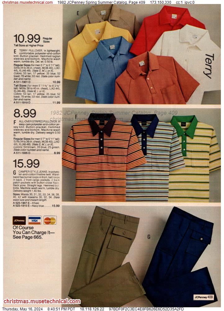 1982 JCPenney Spring Summer Catalog, Page 409