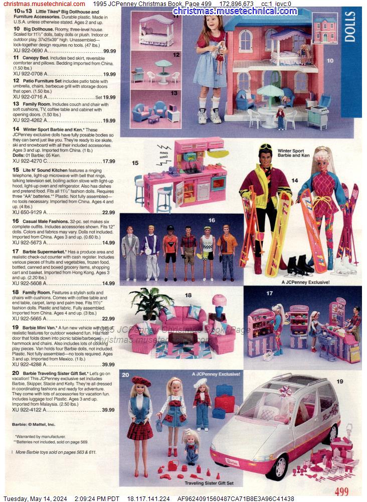 1995 JCPenney Christmas Book, Page 499