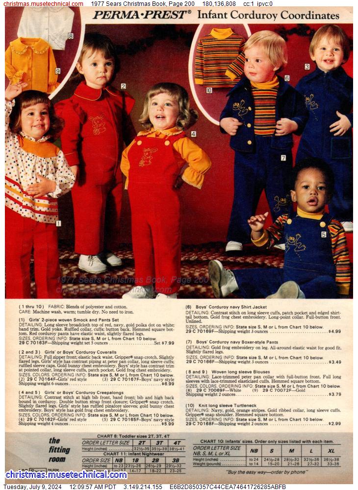 1977 Sears Christmas Book, Page 200