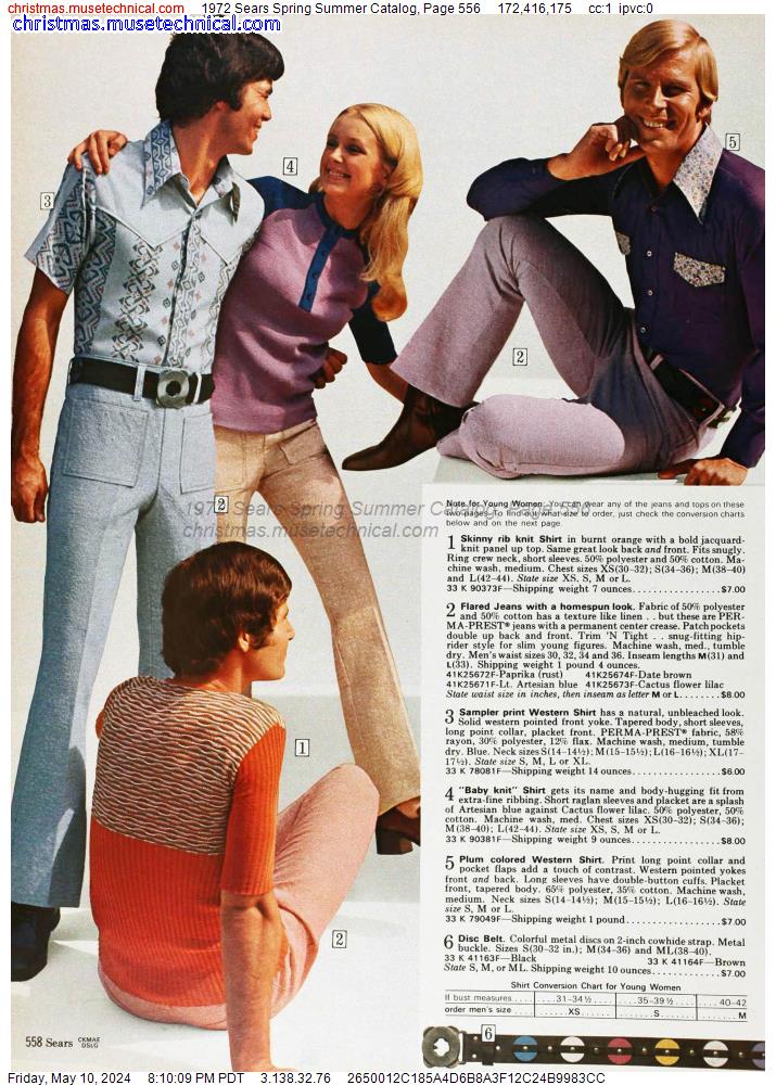 1972 Sears Spring Summer Catalog, Page 556