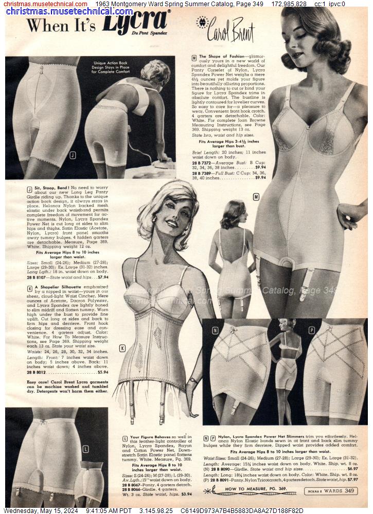 1963 Montgomery Ward Spring Summer Catalog, Page 349