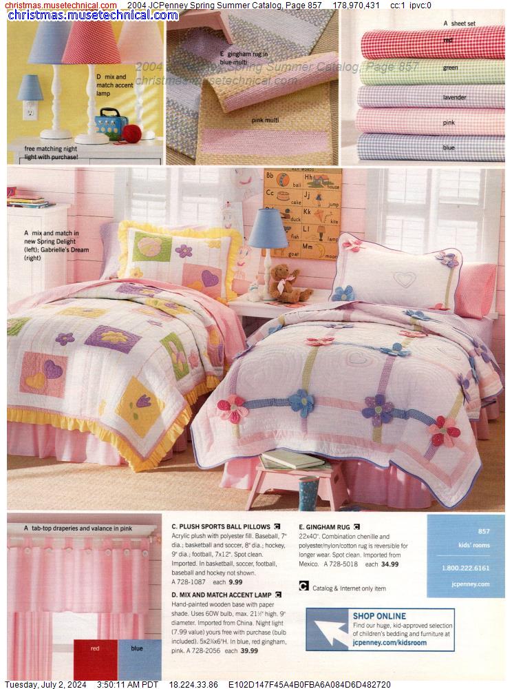 2004 JCPenney Spring Summer Catalog, Page 857