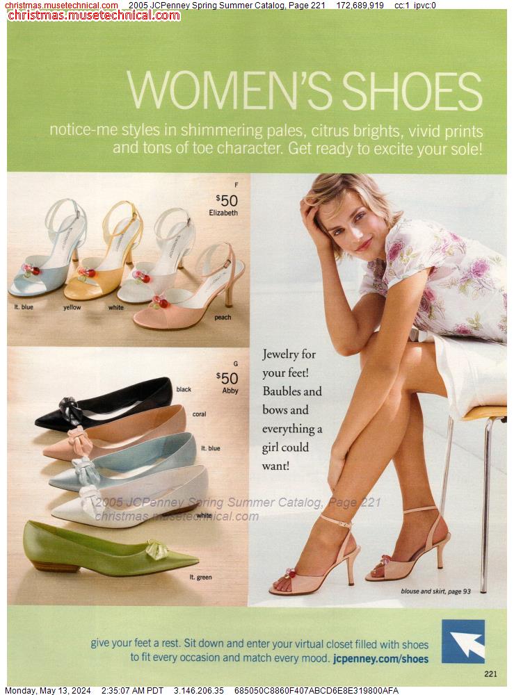 2005 JCPenney Spring Summer Catalog, Page 221