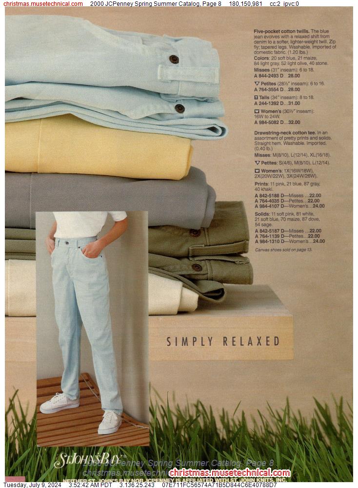 2000 JCPenney Spring Summer Catalog, Page 8