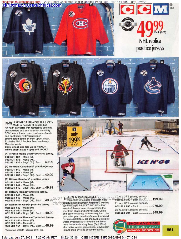 2001 Sears Christmas Book (Canada), Page 859