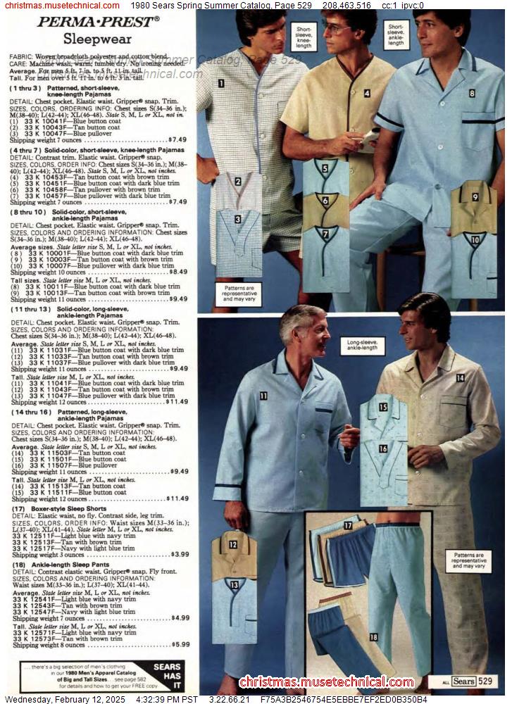 1980 Sears Spring Summer Catalog, Page 529