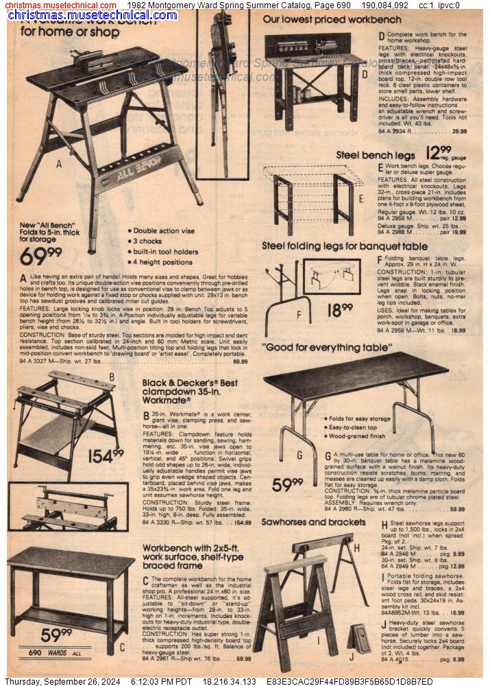 1982 Montgomery Ward Spring Summer Catalog, Page 690