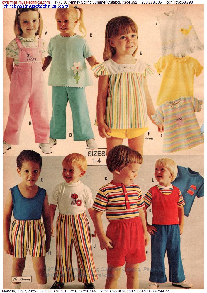 1973 JCPenney Spring Summer Catalog, Page 392