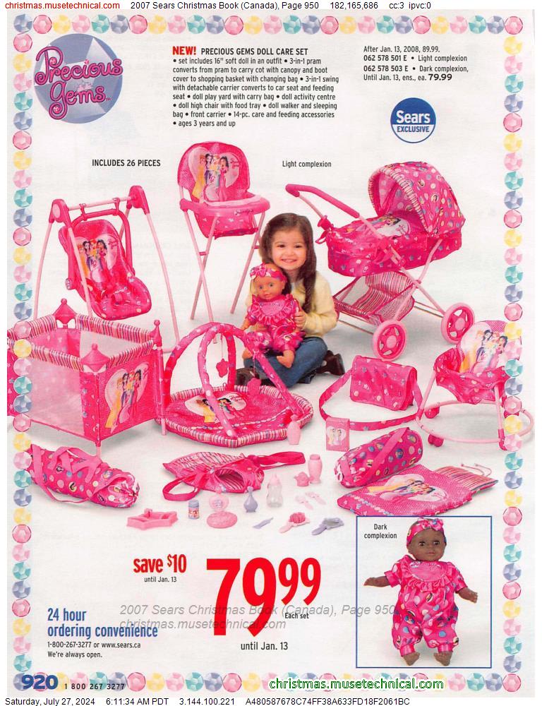 2007 Sears Christmas Book (Canada), Page 950