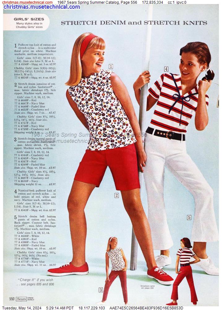 1967 Sears Spring Summer Catalog, Page 556