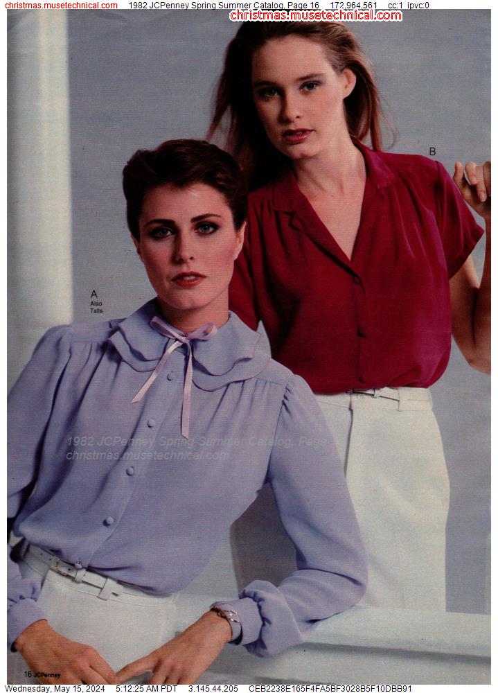 1982 JCPenney Spring Summer Catalog, Page 16