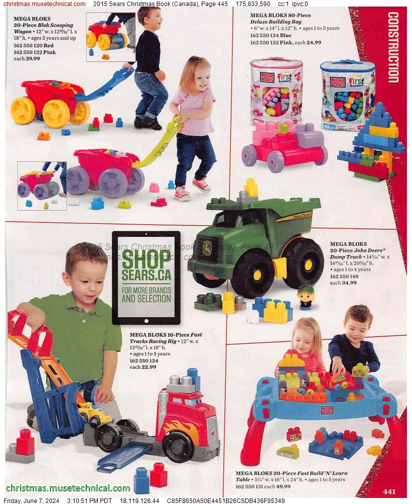 2015 Sears Christmas Book (Canada), Page 445