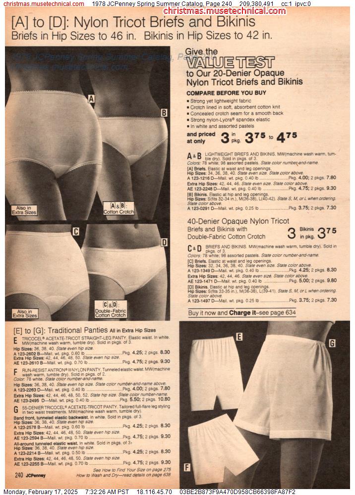 1978 JCPenney Spring Summer Catalog, Page 240