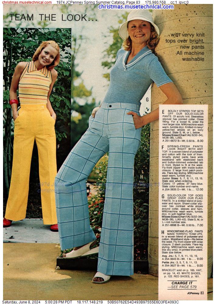 1974 JCPenney Spring Summer Catalog, Page 83