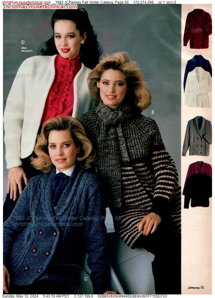 1983 JCPenney Fall Winter Catalog, Page 55