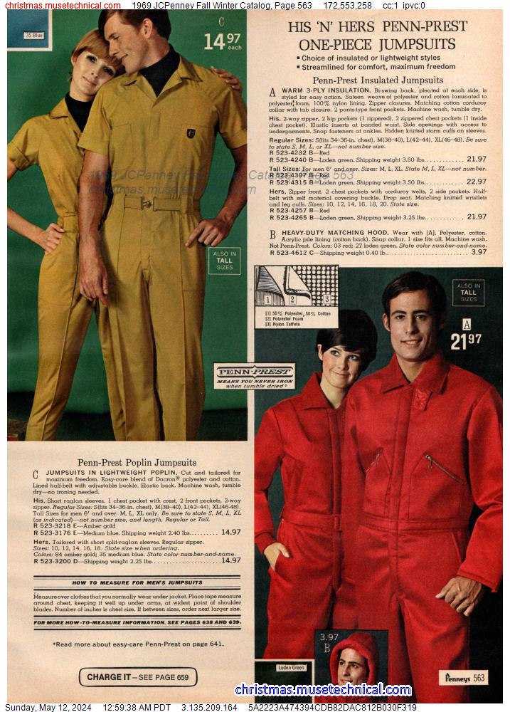 1969 JCPenney Fall Winter Catalog, Page 563