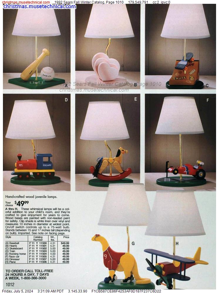 1992 Sears Fall Winter Catalog, Page 1010