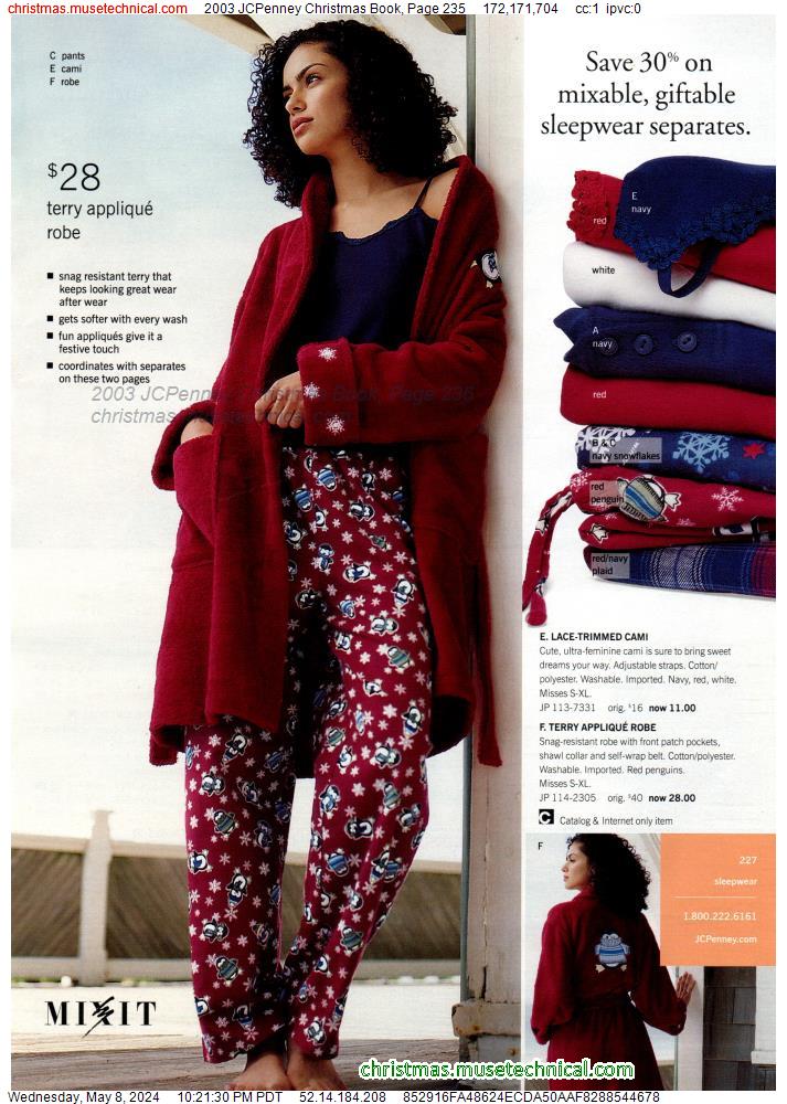 2003 JCPenney Christmas Book, Page 235