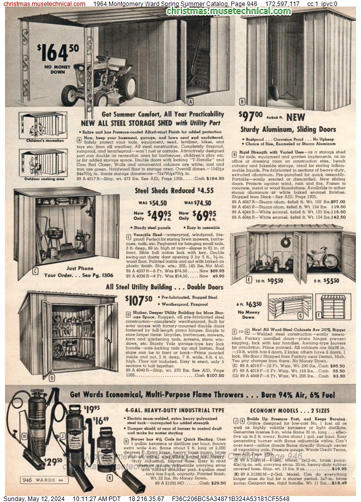 1964 Montgomery Ward Spring Summer Catalog, Page 946