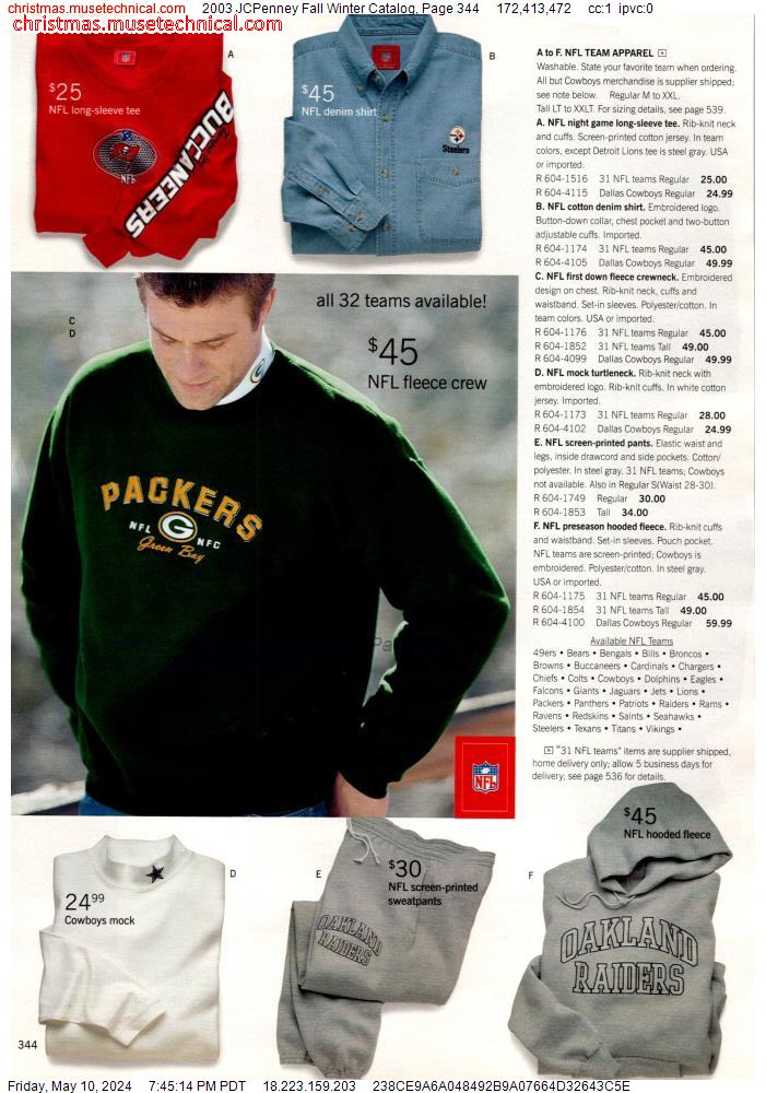 2003 JCPenney Fall Winter Catalog, Page 344