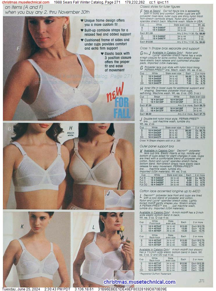 1988 Sears Fall Winter Catalog, Page 271