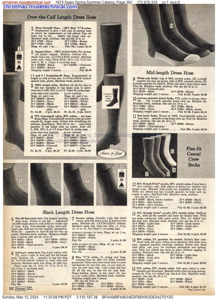 1970 Sears Spring Summer Catalog, Page 362