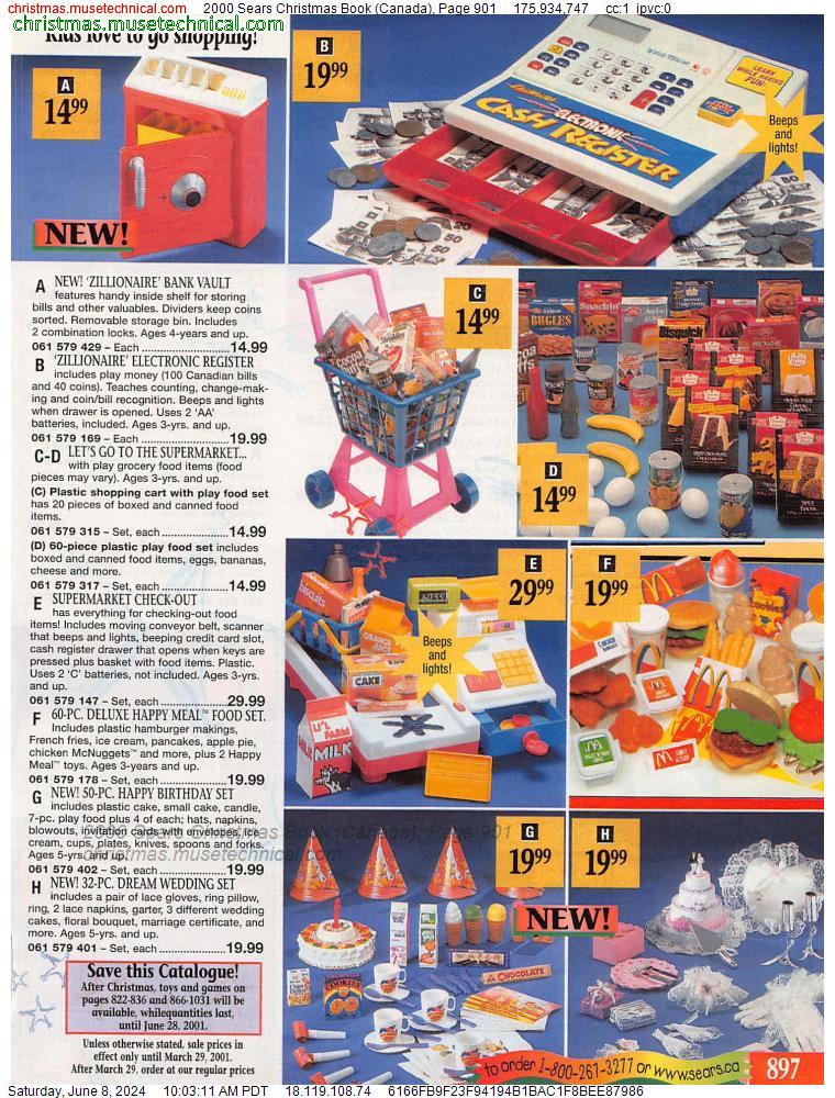 2000 Sears Christmas Book (Canada), Page 901