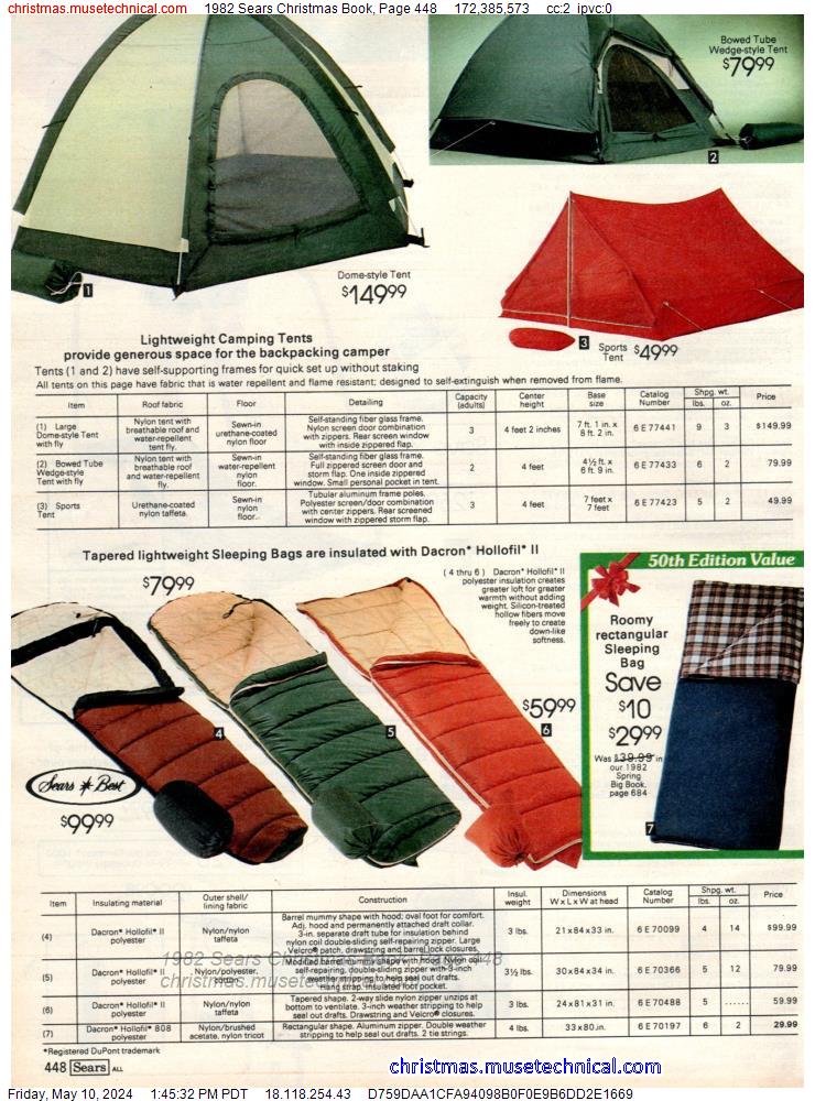 1982 Sears Christmas Book, Page 448