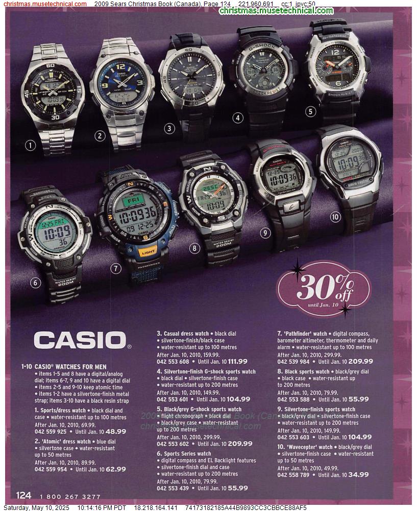 2009 Sears Christmas Book (Canada), Page 124
