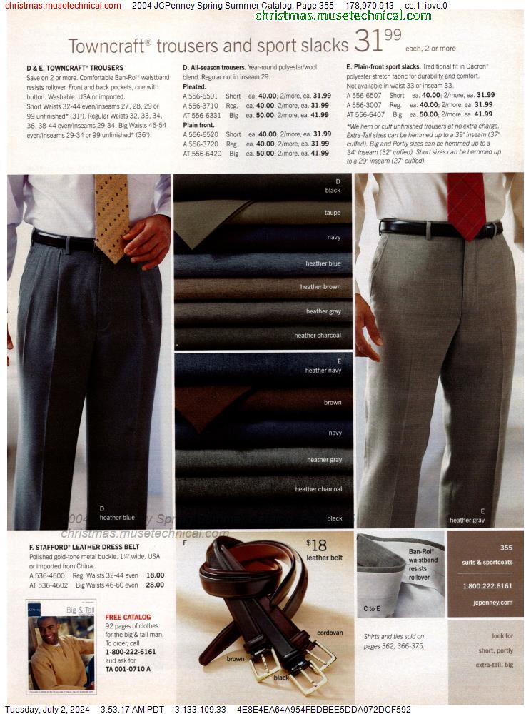 2004 JCPenney Spring Summer Catalog, Page 355