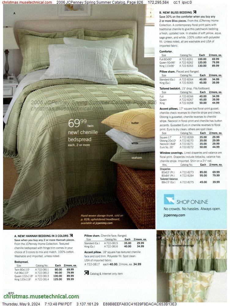 2006 JCPenney Spring Summer Catalog, Page 826