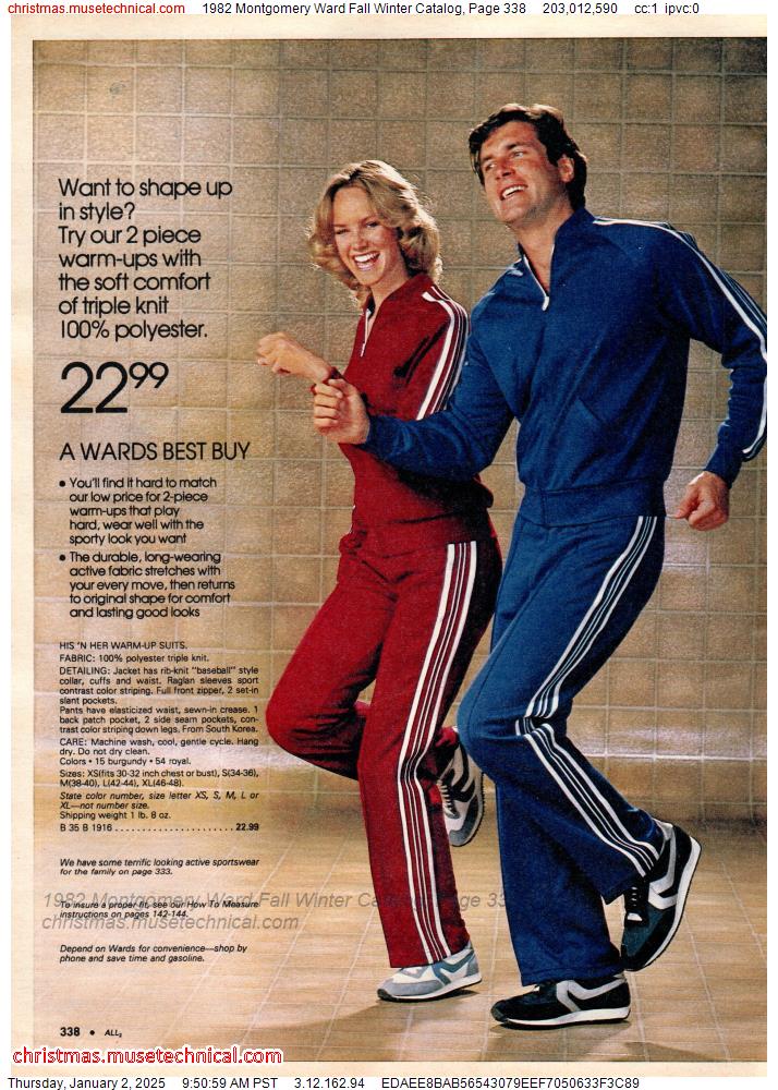 1982 Montgomery Ward Fall Winter Catalog, Page 338