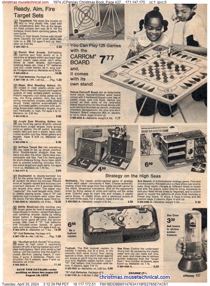 1974 JCPenney Christmas Book, Page 437