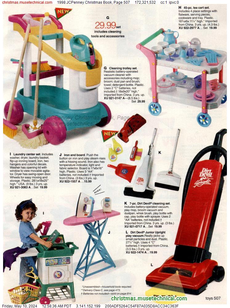 1998 JCPenney Christmas Book, Page 507