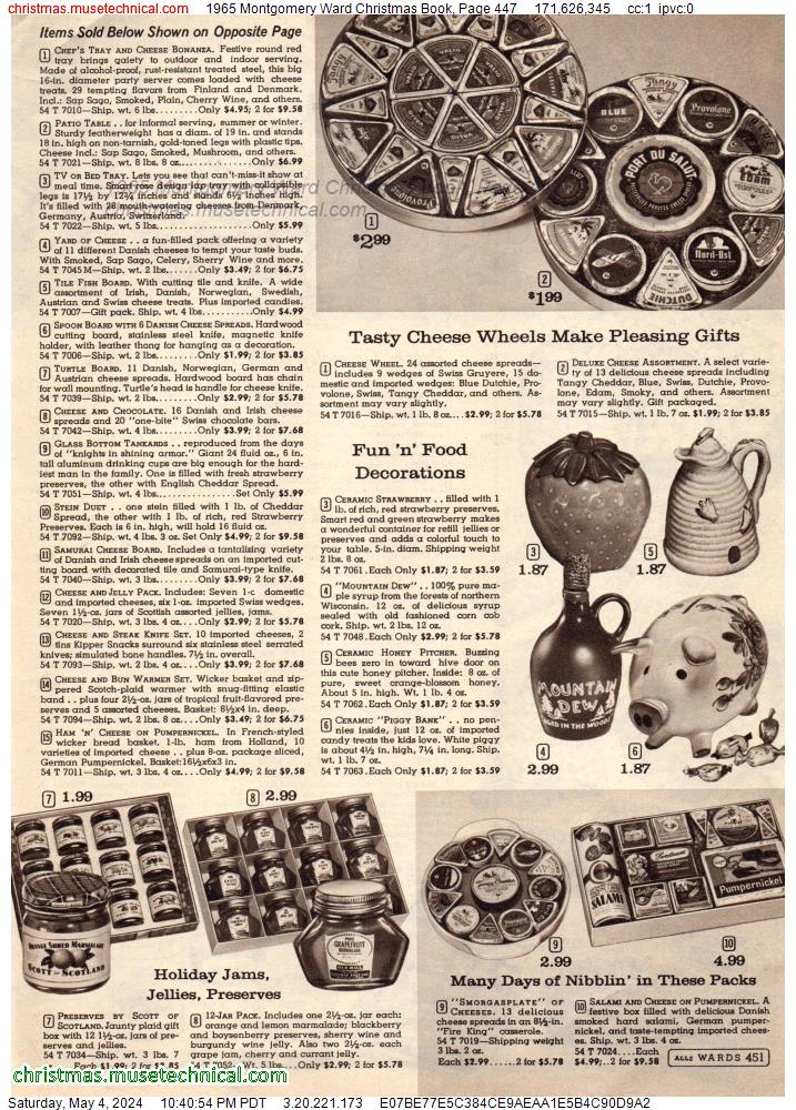1965 Montgomery Ward Christmas Book, Page 447