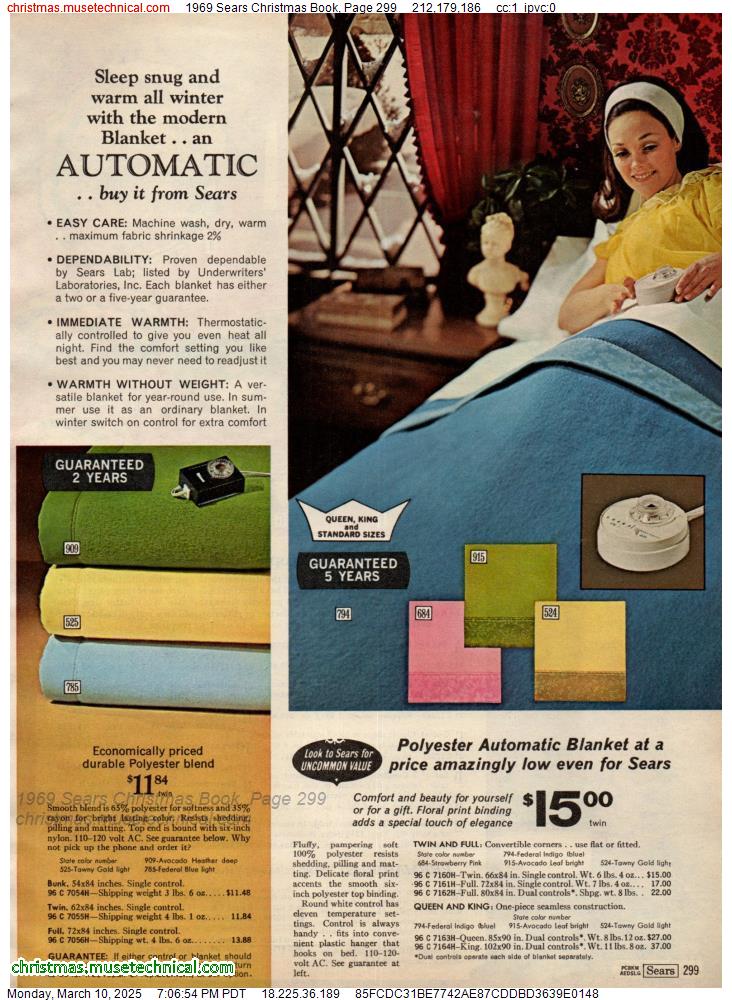 1969 Sears Christmas Book, Page 299