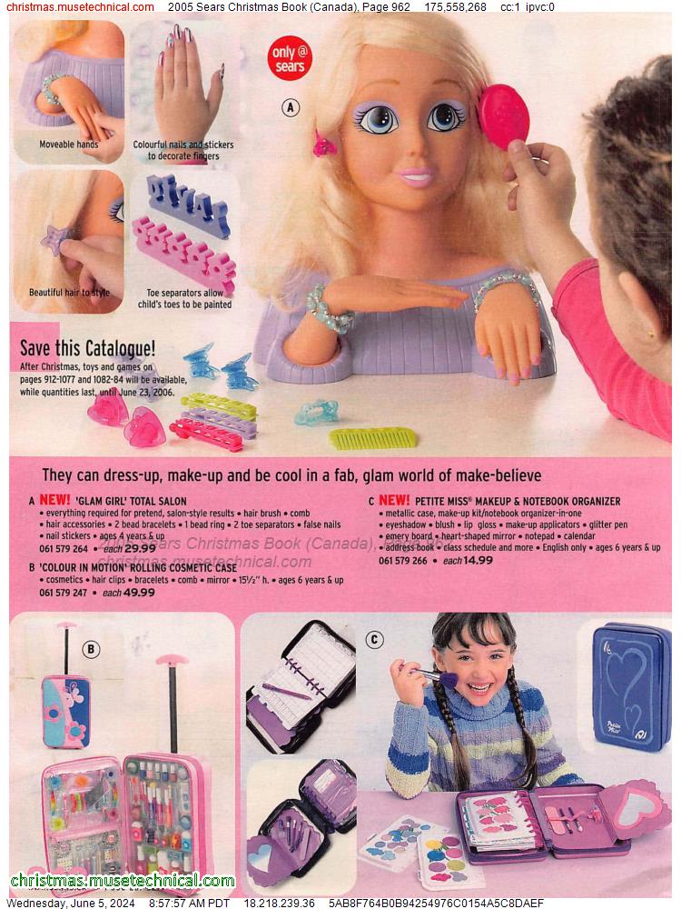 2005 Sears Christmas Book (Canada), Page 962