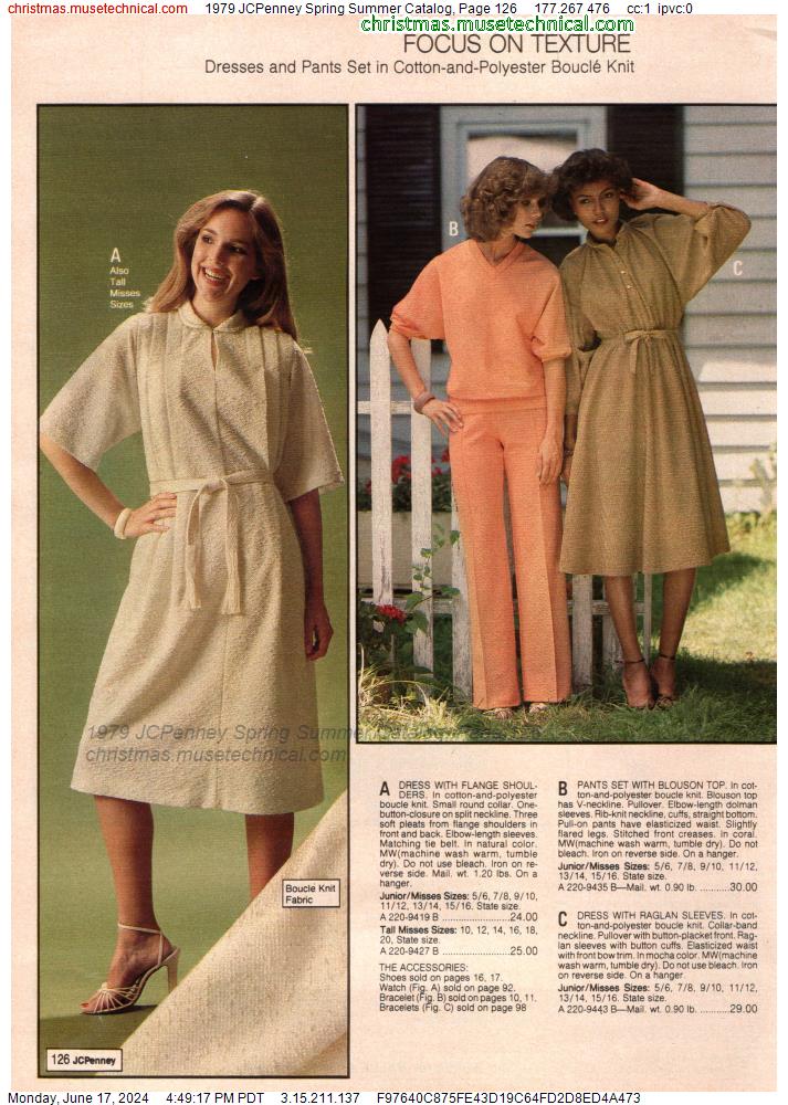 1979 JCPenney Spring Summer Catalog, Page 126