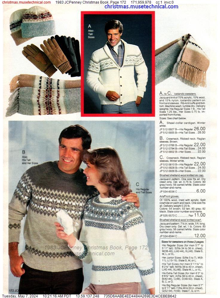 1983 JCPenney Christmas Book, Page 172