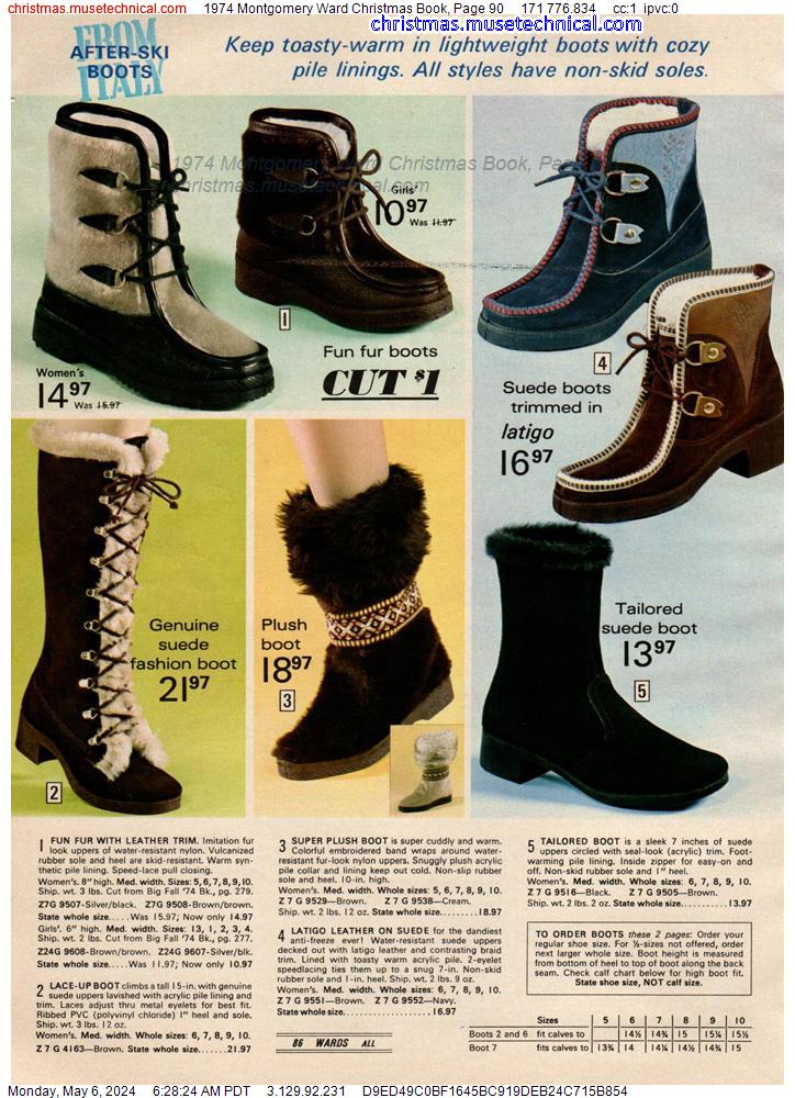 1974 Montgomery Ward Christmas Book, Page 90