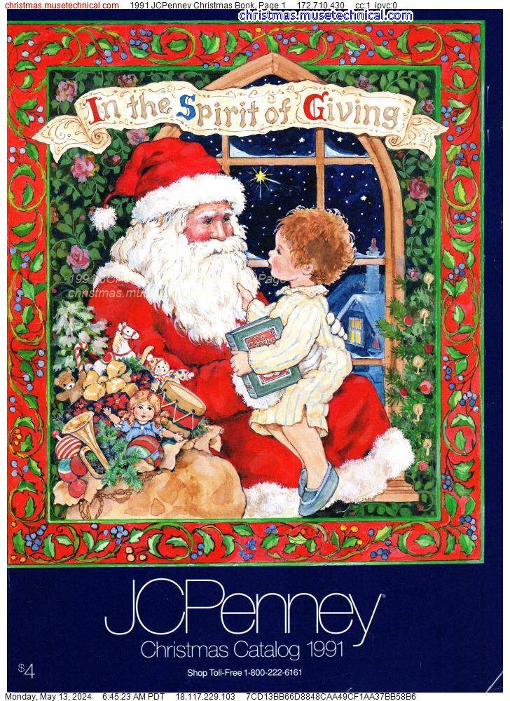 1991 JCPenney Christmas Book, Page 1
