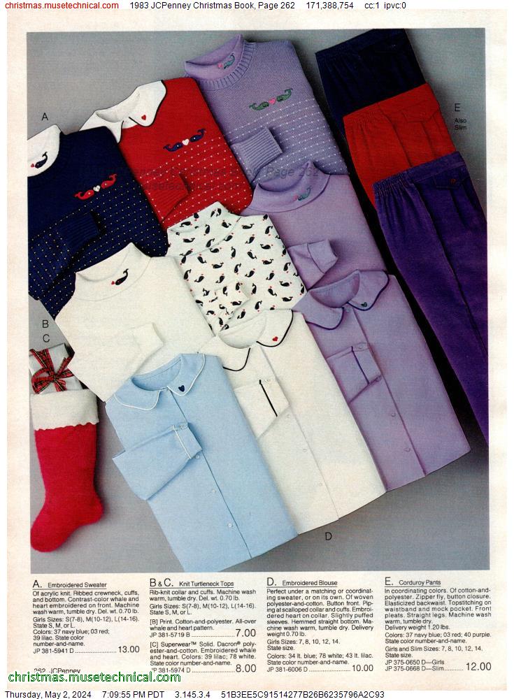 1983 JCPenney Christmas Book, Page 262